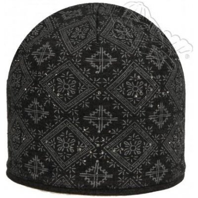 RDX Podzimní čepice s kamínky Šedá – Zboží Dáma