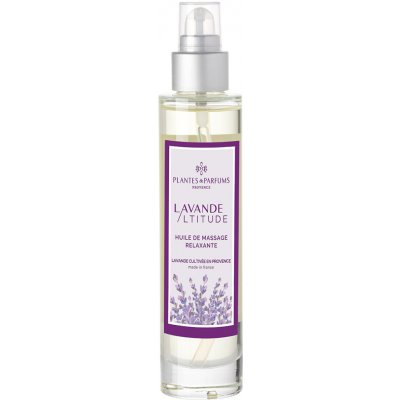 Plantes et Parfums de Provence Lavande Altitude Relaxační masážní olej, 100 ml – Sleviste.cz