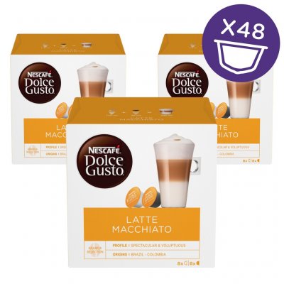 Nescafé Dolce Gusto Latte Macchiato kávové kapsle 48 ks – Hledejceny.cz