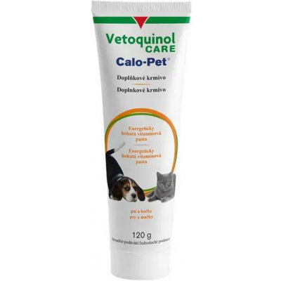 Calo-Pet Energeticky bohatá Vitamínová pasta pro psy a kočky Rekonvalescence 120 g – Hledejceny.cz