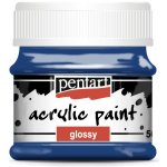 Pentart akrylové barvy LESKLÉ 50 ml Barvy Pentart: tmavě modrá – Hledejceny.cz