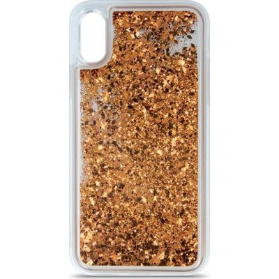 Pouzdro Liquid Sparkle Apple iPhone 11 Pro zlaté – Zboží Mobilmania