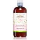 Green Pharmacy Body Care Muscat Rose & Green Tea sprchový gel 0% Parabens Silicones PEG 500 ml