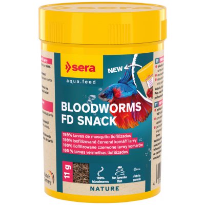 Sera FD červené larvy komárů 100 ml – Hledejceny.cz