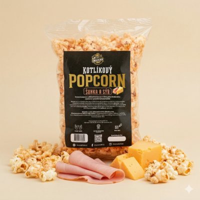 SnackAir Kotlíkový popcorn šunka a sýr 1,7 l – Sleviste.cz