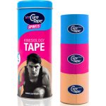 CureTape Kineziologické tejpy MyCureTape Sports béžová/modrá/růžová 5 cm x 2,5 m – Sleviste.cz