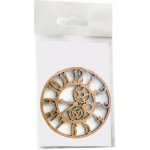 Daily ART Výřez z HDF Arabské hodiny 6,5 x 6,5 cm – Hledejceny.cz