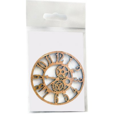 Daily ART Výřez z HDF Arabské hodiny 6,5 x 6,5 cm – Hledejceny.cz