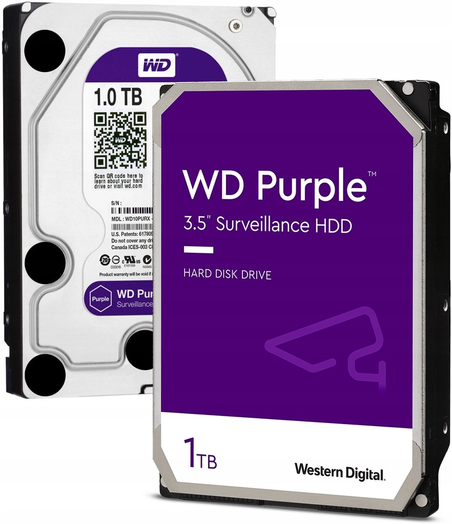 WD Purple 1TB, WD10PURX