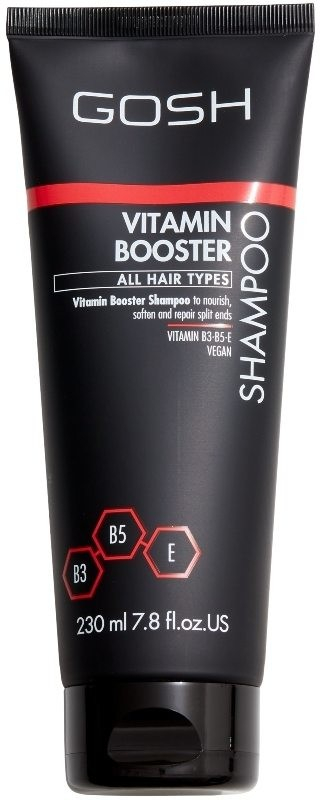 Gosh Copenhagen Vitamin Booster Shampoo jemný mycí šampon 230 ml