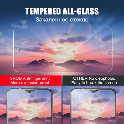 MobilEu Ochranné sklo Rhino Glass 2,5D, temperované, tvrdené na Xiaomi Redmi Note 9 Pro OS16