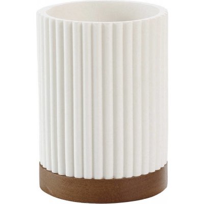 douceur d'intérieur kelímek na zubní kartáčky Niagara bílá – Zboží Mobilmania