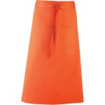 Premier Zástěra Colours PR 158 do pasu dlouhá COT39015823599-orange Oranžová – Hledejceny.cz