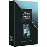 Dove Men + Care Clean Comfort sprchový gel 250 ml + deospray 150 ml dárková sada – Zbozi.Blesk.cz