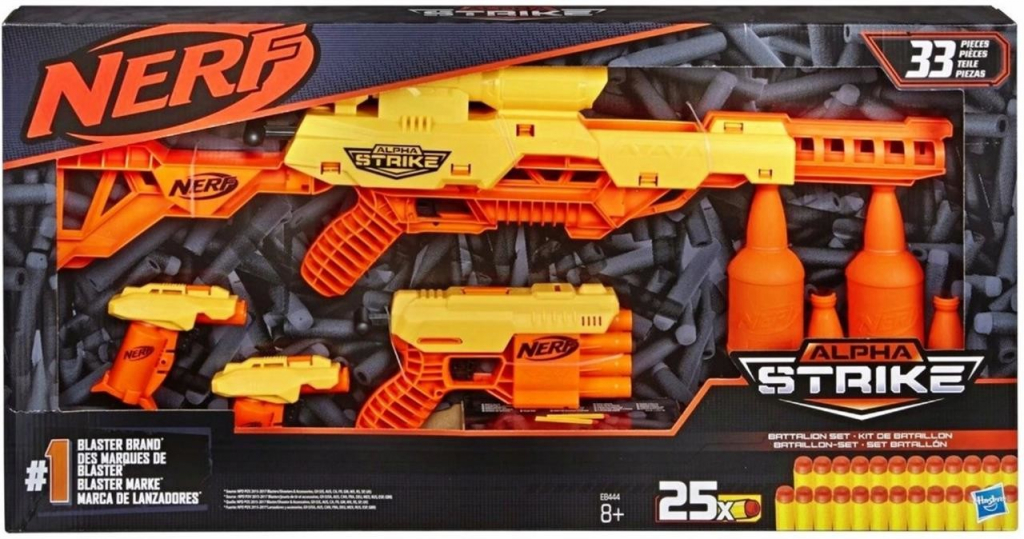 Nerf Hasbro souprava alpha Strike Battalion set od 1 069 Kč - Heureka.cz