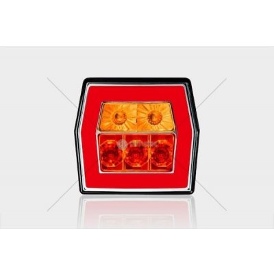 Koncové světlo FT-122 bez osv. SPZ LED 12/24V BAJONET 5pin – Hledejceny.cz