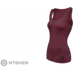 SENSOR MERINO AIR dámské triko bez rukávu port red Velikost: S – Hledejceny.cz