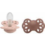 Bibs Infinity symetrické dudlíky silikon 2ks Blossom + Dusky Lilac – Zboží Mobilmania