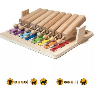My intelligent pets Dřevěný hlavolam Piano obtížnost 1-4 – Hledejceny.cz