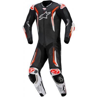 jednodílná kombinéza Alpinestars GP TECH V5 černá/bílá/červená | Zboží Auto