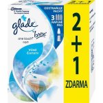 Glade by Brise One Touch Vůně čistoty, náhradní náplň do osvěžovače vzduchu 3 x 10 ml – Sleviste.cz
