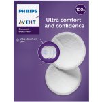 AVENT Philips Prsní vložky jednorázové 100 ks – Zbozi.Blesk.cz