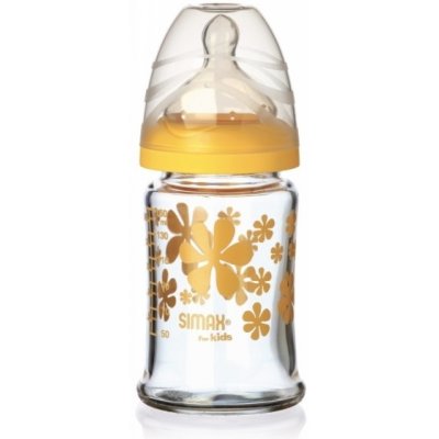 Simax láhev skleněná květiny 150ml – Zboží Dáma