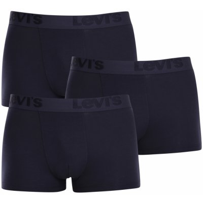 Levis 3 Pack pánské boxerky tmavě modré (905042001 002)