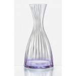 Crystalex skleněná dekorovaná karafa Fialová 1200 ml – Sleviste.cz