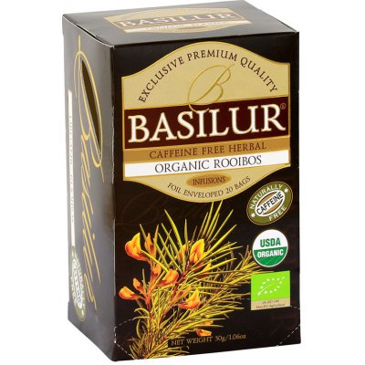 Basilur Tea BIO Organic Rooibos 20 x 1,5 g – Zbozi.Blesk.cz