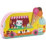 Djeco Kartonové Zmrzlinářský vůz 16 dílků – Hledejceny.cz