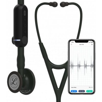 3M Fonendoskop Littmann CORE Digital - černá edice – Hledejceny.cz