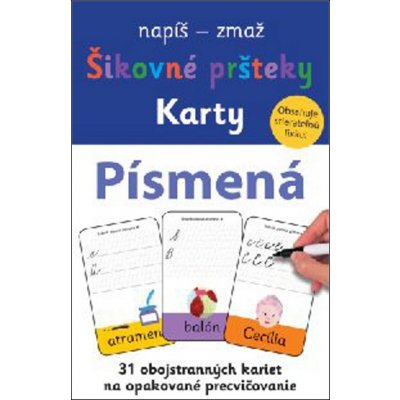 Písmená - Šikovné pršteky – Zboží Mobilmania