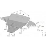 Kryt pod motor AUDI A6 C6 Sedan (4F2) - Plech - 8595698043078 – Hledejceny.cz