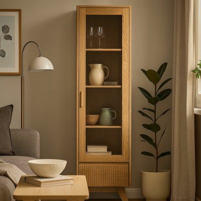 Nábytek z lesa JK-VI501 Dubová 60 s Collection 52 x 195 x 43 cm – Hledejceny.cz