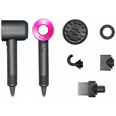 Dyson Supersonic HD08 Stříbrný/Fuchsiová – Zbozi.Blesk.cz