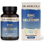 Dr. Mercola Zinek 15 mg plus selen 200 mcg 30 kapslí – Hledejceny.cz