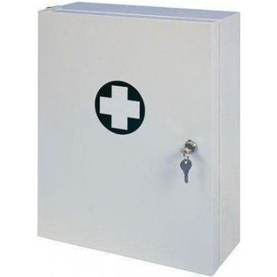 Manutan Expert Kovová nástěnná lékárnička uzamykatelná 45 x 35 x 15 cm – Zbozi.Blesk.cz
