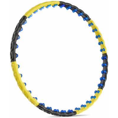 Hop-Sport Hula-hop 110cm černo-žluté – Zboží Mobilmania