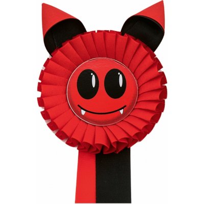 Kokarda jednořadá ČERTÍK průměr 11 cm – Zbozi.Blesk.cz