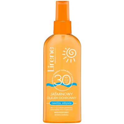 Lirene Sun Jasmine Sunscreen Oil SPF30 opalovací olej na obličej a tělo 150 ml – Zboží Mobilmania