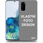 Pouzdro Picasee silikonové Samsung Galaxy S20 G980F - Vlastní design/motiv čiré