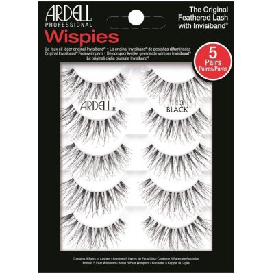 Ardell Wispies 113 Black 5 párů – Zboží Mobilmania