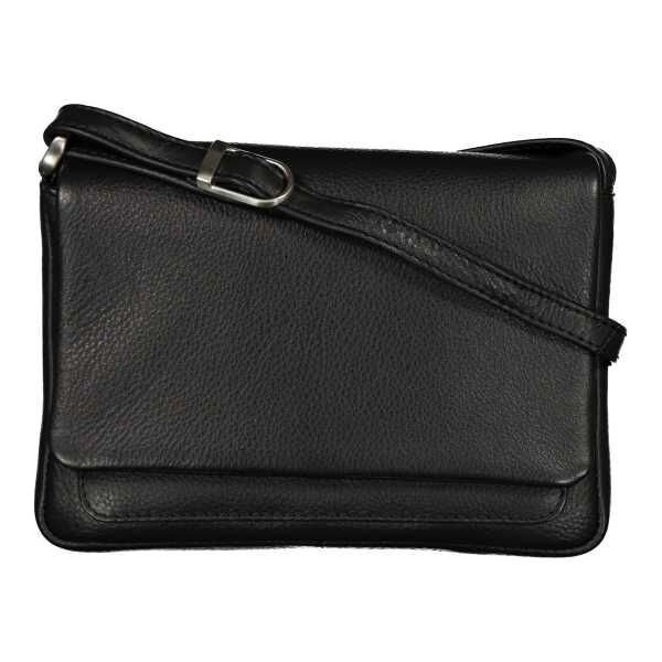 Kabelka Estelle malá kožená crossbody kabelka ET-0985 černá