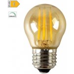 Diolamp LED Mini Globe Filament žárovka G45 Amber 6W/230V/E27/2700K/700Lm/360°/Dim – Zboží Mobilmania