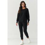 Makadamia tepláková souprava M888 černá – Zboží Dáma