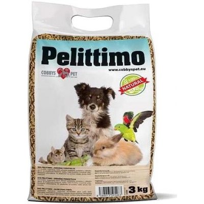 Cobbys Pet Pelitimo podestýlka pro zvířata 3 kg / 6 l
