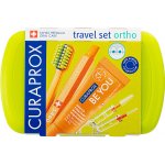 Curaprox Travel set zelený 2 ks zubních kartáčků + zubní pasta 10 ml dárková sada – Sleviste.cz