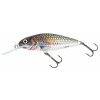 Návnada a nástraha Salmo Perch Floating 8cm Holographic Grey Shiner DR