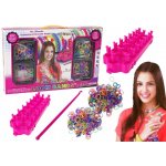 Sada na výrobu náramků z gumiček Loom bands – Hledejceny.cz